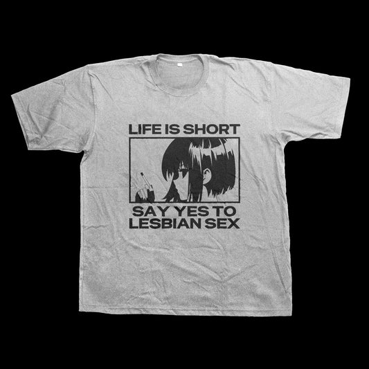 LIFE'S SHORT ALTERNATIVE T-Shirt (White)
